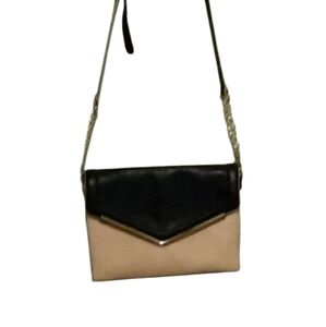 Aldo Black and Pink Crossbody Bag